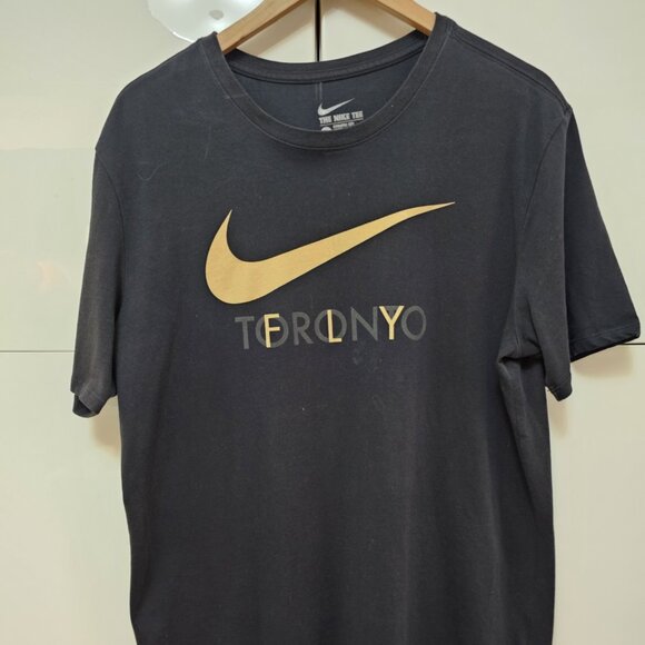 Nike Gold Swoosh “Toronto Fly” T-shirt - Picture 1 of 5